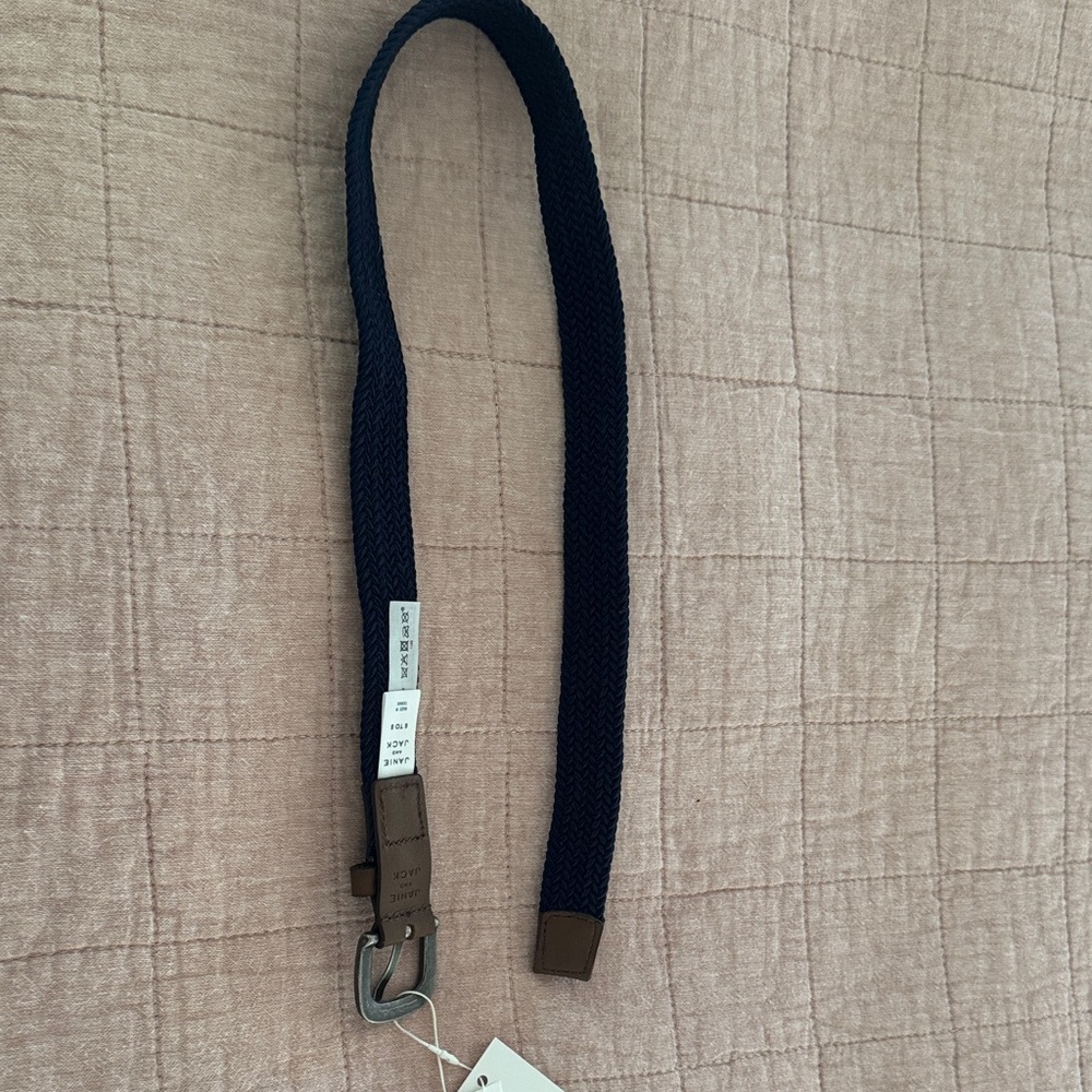 Navy Blue Woven Boy’s Belt